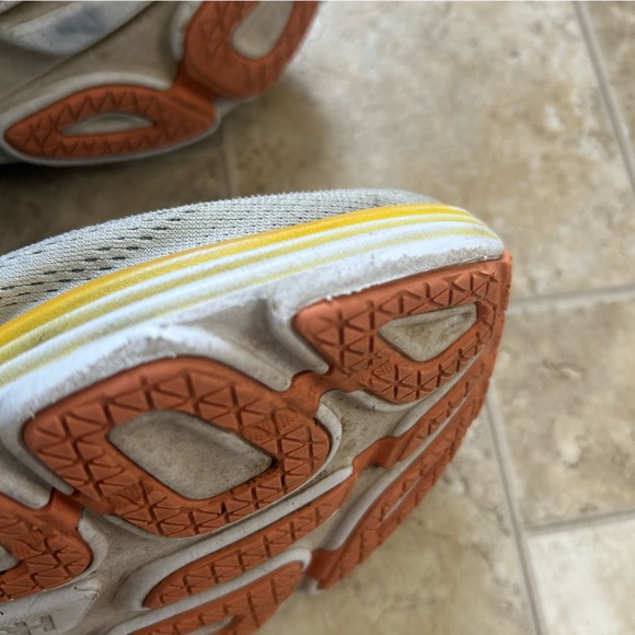 HOKA Bondi 8 Max Cushioned Road Running Shoes Women’s Size 11 Aqua NO INSOLES - Picture 13 of 16